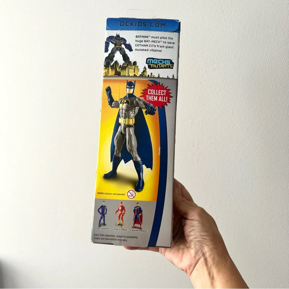 DC Comics Batman poseable figure. Box is 12” tall new never removed from…